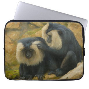 Macaque Bond – Grooming Ritual Laptop Sleeve