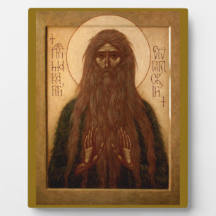 Macarius of Egypt Plaque