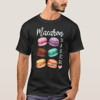 Macaron Baker A French Candy Dessert As Macaron