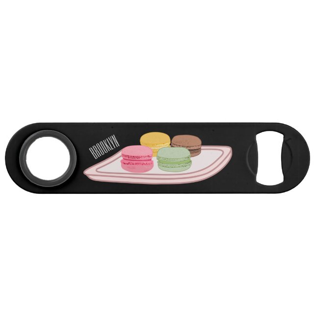 Macaron cartoon illustration  (Front (Horizontal))