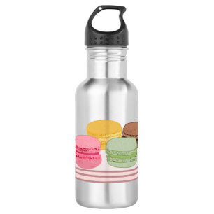Macaron cartoon illustration 532 ml water bottle