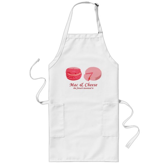 Macaron & Cheese Cuisine Apron (Front)