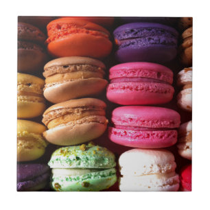 macaron cookies tile