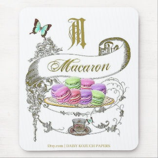 Macaron, French Inspired Mouse Pad