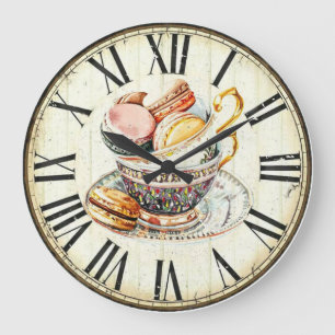 Macaron Large Clock