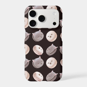 Macaron Parade – Kitty & Puppy Seamless Pattern