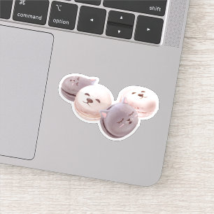 Macaron Parade – Kitty & Puppy Seamless Pattern