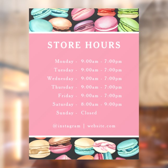 Macaron Patisserie Bakery | Opening Times | Hours (Sheet 2)