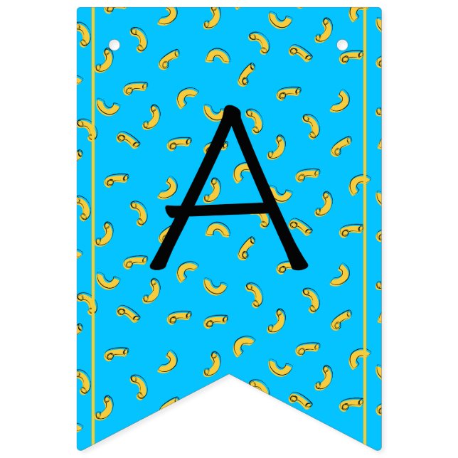 Macaroni and Cheese bunting banner (First Flag)