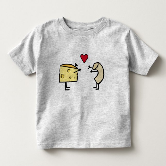 Macaroni and Cheese Love T-shirt (Front)