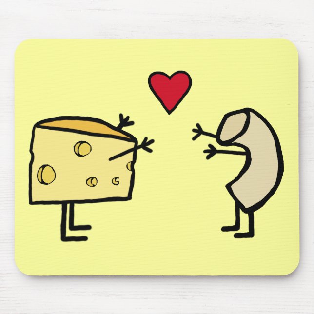 Macaroni and Cheese Mouse Pad (Front)