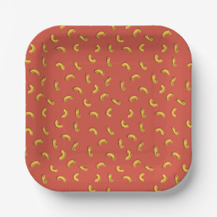 Macaroni and Cheese Paper Plate