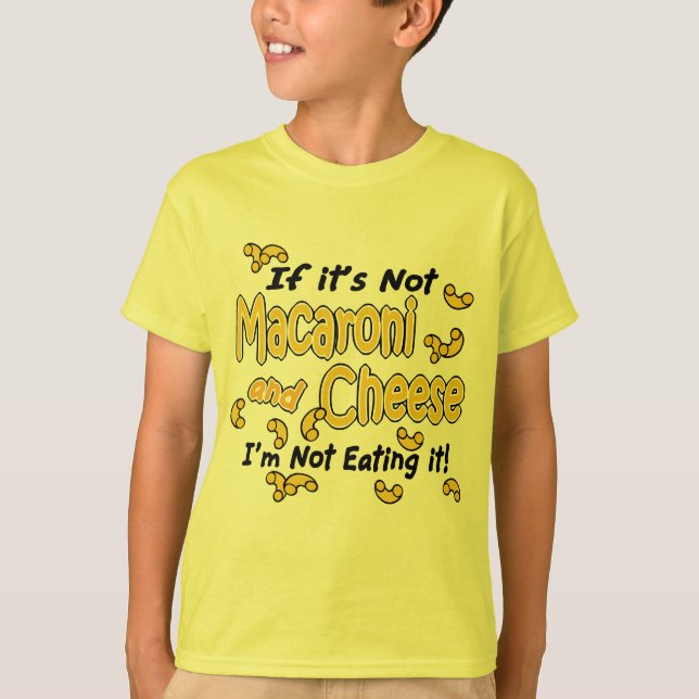 Macaroni and Cheese T-Shirt (Front)