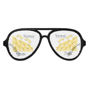 Macaroni Cheese Aviator Sunglasses