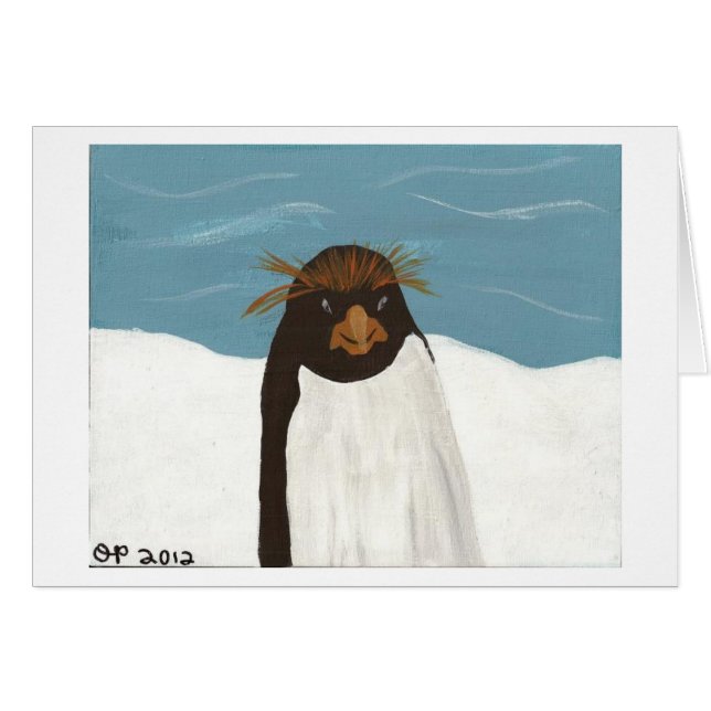 Macaroni Penguin (Front Horizontal)