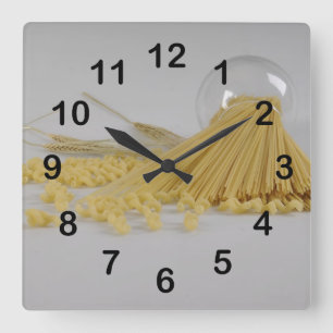Macaroni Square Wall Clock