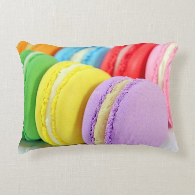 Macarons Accent Pillow (Front)