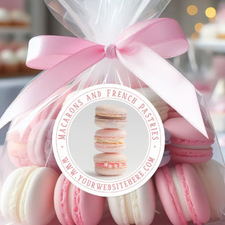 Macarons and French Pastries Bakery Photo sticker