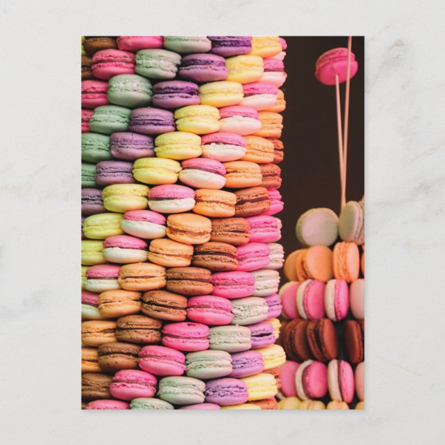 Macarons card (Front)