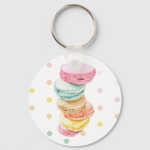 Macarons dots Keychain