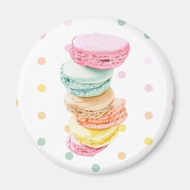 Macarons dots Magnet (Front)