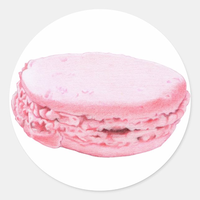 Macarons Pink Sticker (Front)