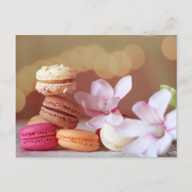 Macarons Postcard (Front)