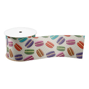 macarons ribbon satin ribbon