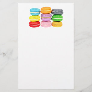 Macarons Stationery