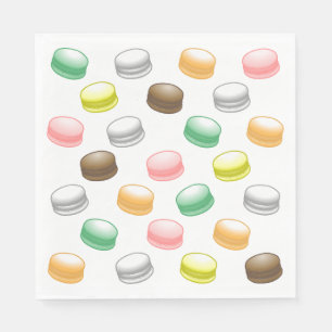 Macarons Sweet 16 Party Napkin