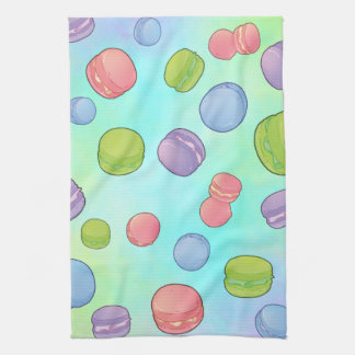 Macarons  tea towel
