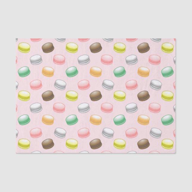 Macarons Tissue Paper (Front)