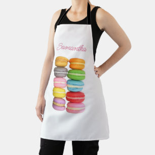 Macarons with Name Apron