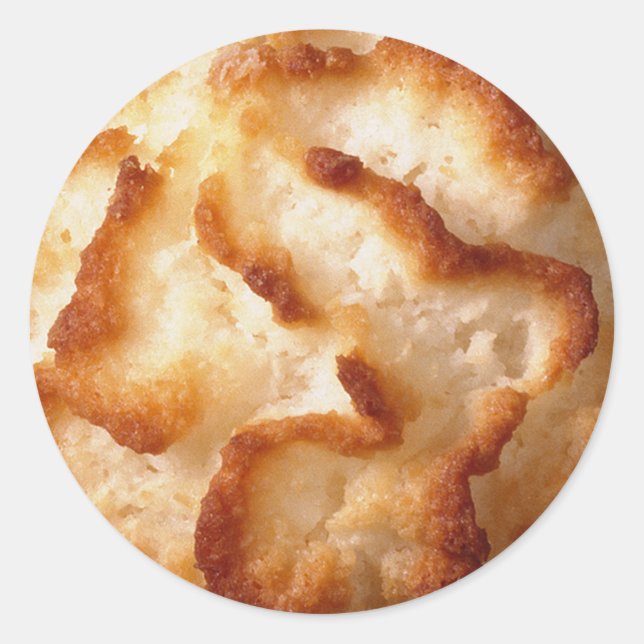 Macaroon Cookie Image Classic Round Sticker (Front)