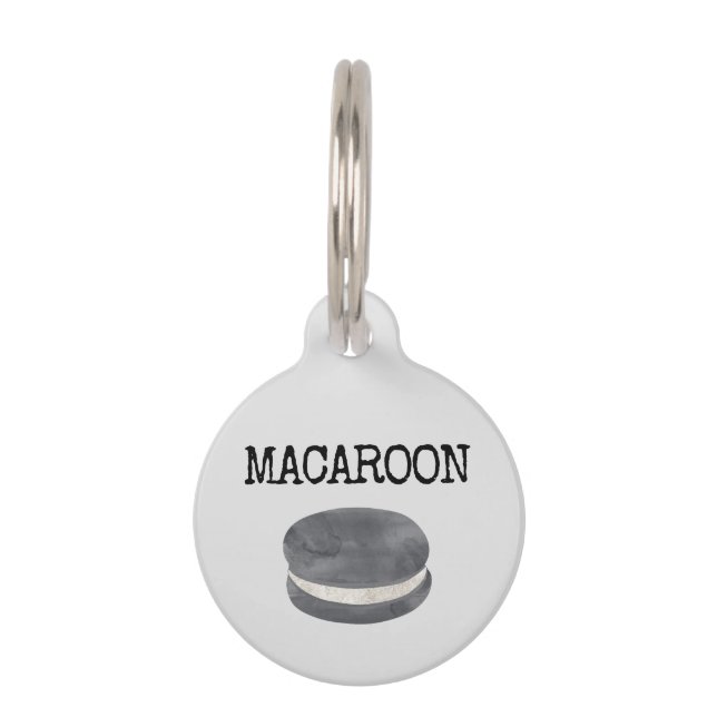 Macaroon Pet Tag (Front)