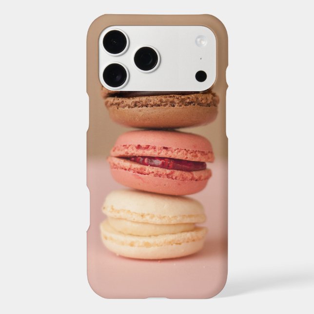 Macaroons custom monogram cases (Back)