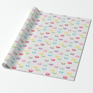 Macaroons for Dessert Colourful Gift Wrapping Pape Paper
