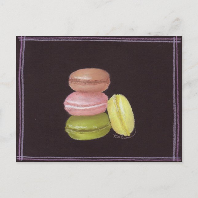 Macaroons Postcard (Front)