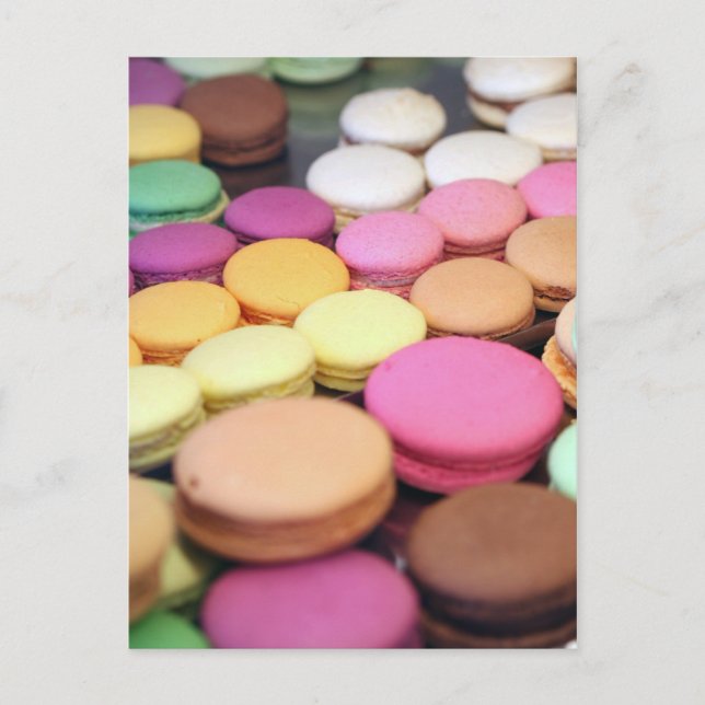 Macaroons Postcard (Front)