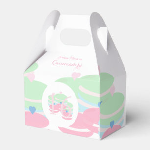 Macaroons Quince Sweet 16 Pastel Favour Box