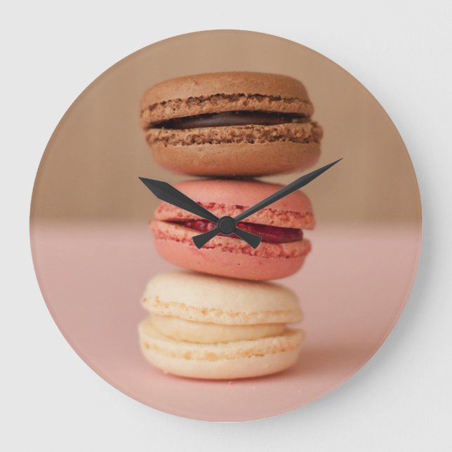 Macaroons wall clocks (Front)