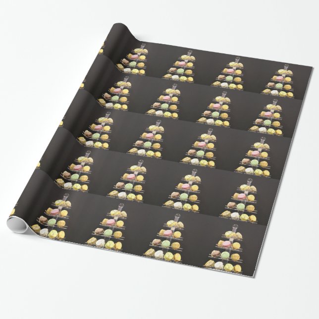 Macaroons Wrapping Paper (Unrolled)