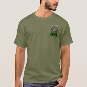 MacArthur Clan Badge & Tartan T-Shirt