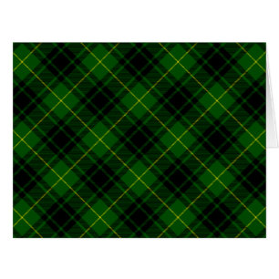 MacArthur tartan green plaid