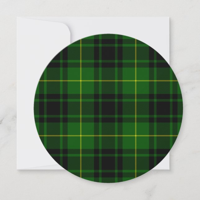 MacArthur tartan green plaid (Front)