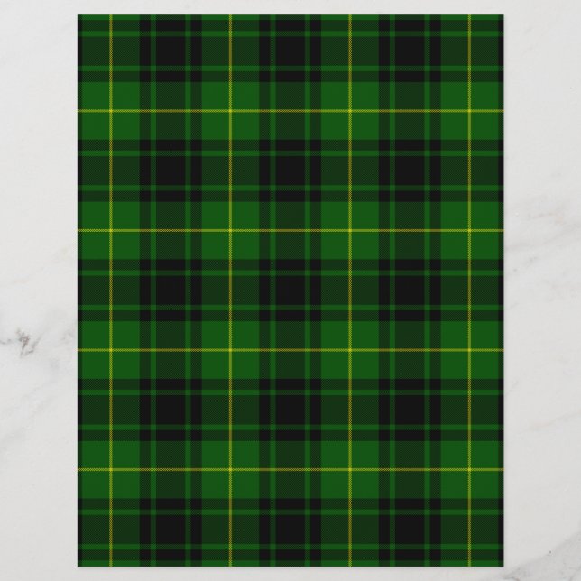 MacArthur tartan green plaid (Front)
