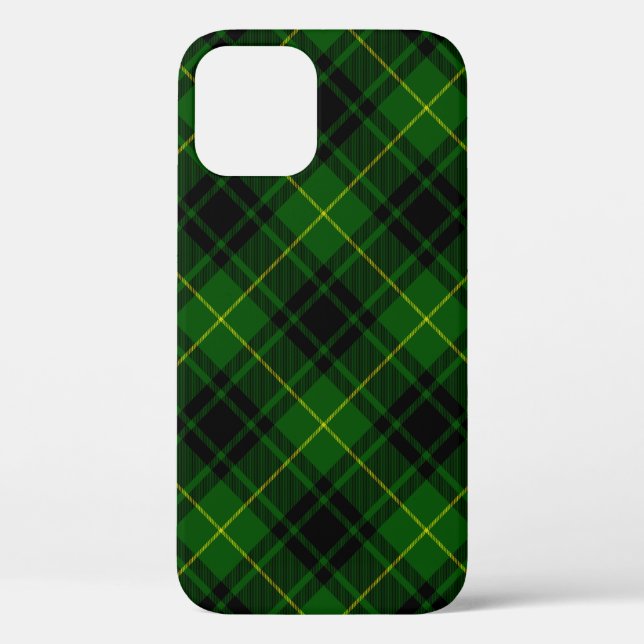 MacArthur tartan green plaid Case-Mate iPhone Case (Back)