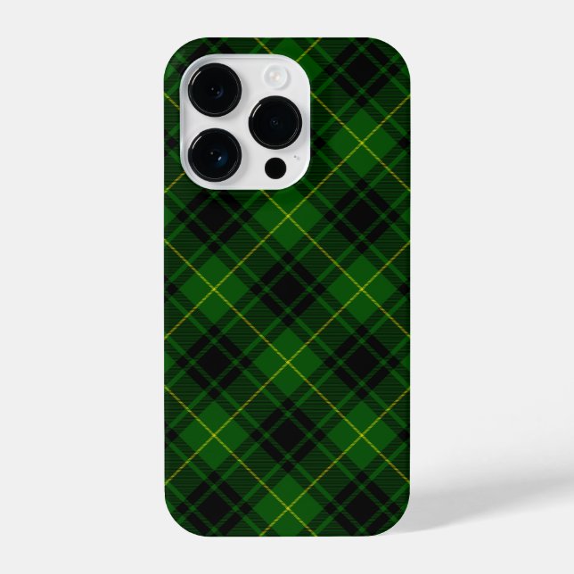 MacArthur tartan green plaid iPhone Case (Back)