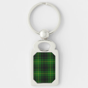 MacArthur tartan green plaid Key Ring