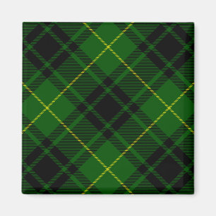 MacArthur tartan green plaid Magnet